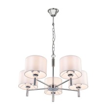 Подвесная люстра Citilux CL463150 Аврора Хром + Белый