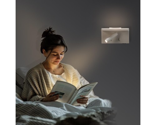 CL704370 Декарт Белый Св-к Настенный