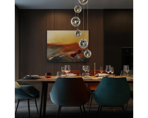 CL102070 Томми Хром+Дымч. Св-к Подвес