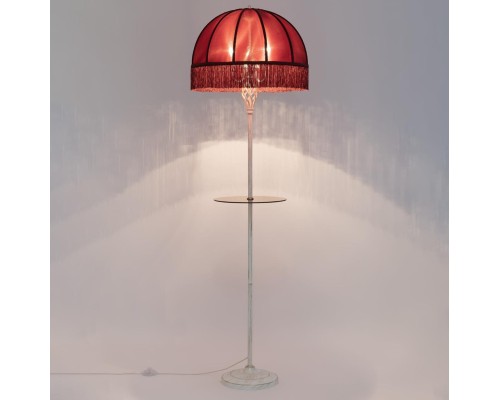 CL407923T Базель Патина+Красный Торшер со столиком