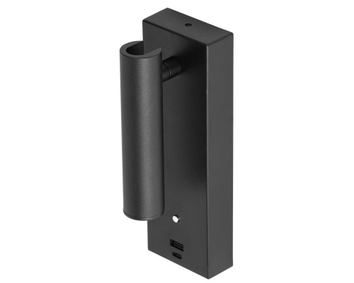 CL704431 Декарт Черный Св-к Настенный с USB