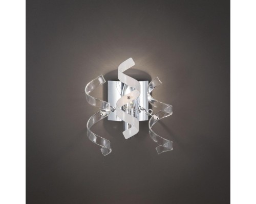 Бра Citilux CL222321 Рандом Хром+Прозрачный+Белая