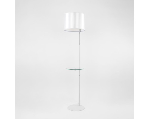 CL806010 Батлер Белый Св-к Торшер со столиком