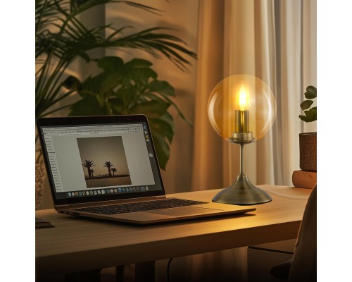 CL102813 Томми Бронза Св-к Св-к Настольный