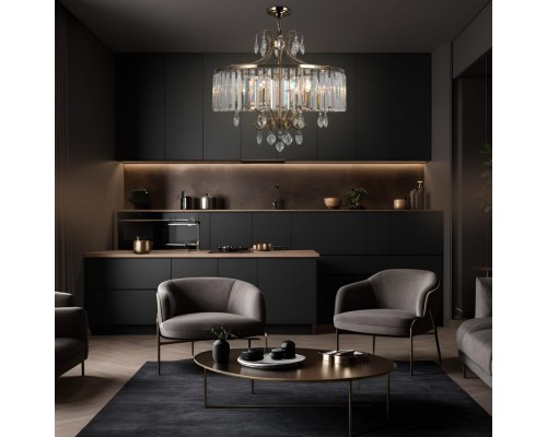 CL335183 Инга Бронза Св-к Люстра