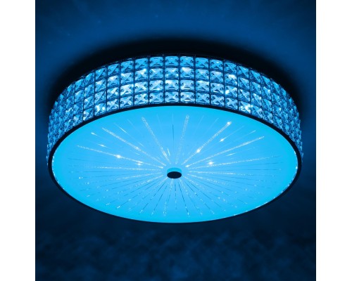 CL32418G1 Портал Хром Св-к Люстра c RGB