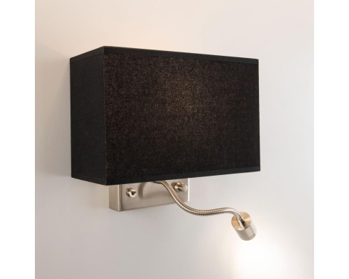 Бра с выключателем и лампой для чтения 3Вт 3000K Citilux CL704301 Декарт Хром Матовый