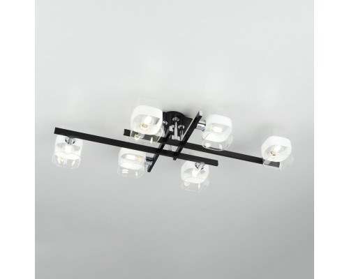 CL139262 Вирта Черный Люстра потолочная