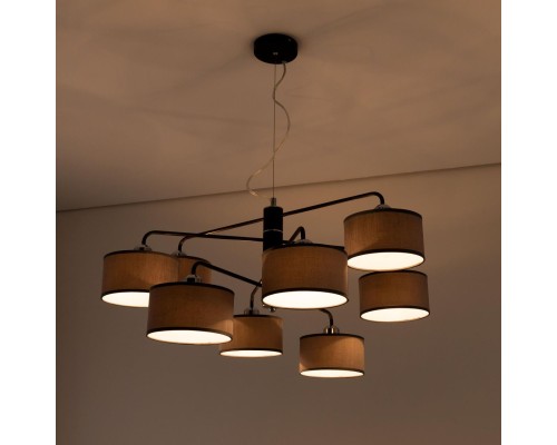 CL428281 Форма Кофе+Серый Св-к Люстра