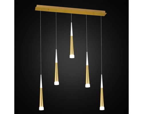 Подвесной светодиодный светильник Citilux CL227052 Вегас 35 Вт 3000K Шампань