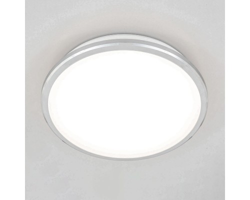 Потолочный светодиодный светильник Citilux CL702161N Луна 16 Вт 4000K Хром