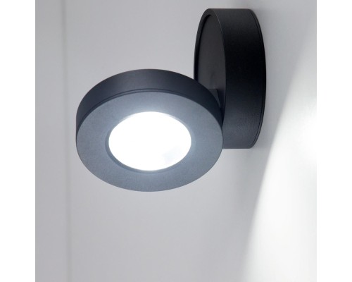 CL558031N Стамп Черный Св-к Накладной 10W*4000K