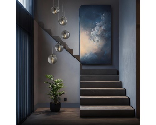 CL102050 Томми Хром+Дымч. Св-к Подвес