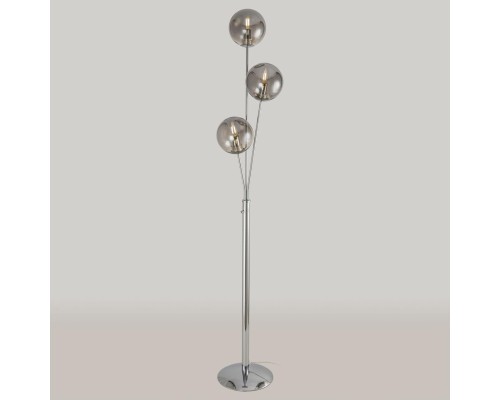 CL102930 Томми Хром+Дымч. Св-к Торшер