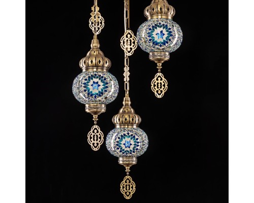 CL419136 Каир Мозаика Синяя Подвес