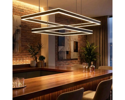 CL719K211 Дуэт Черный Св-к Люстра