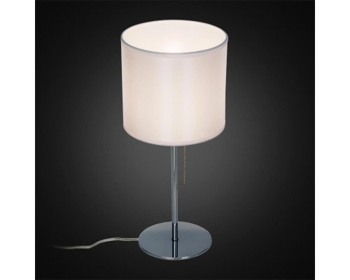 Настольная лампа Citilux CL463810 Аврора Хром + Белый