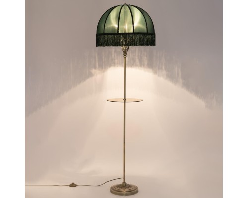 CL407932T Базель Бронза+Зеленый Торшер со столиком