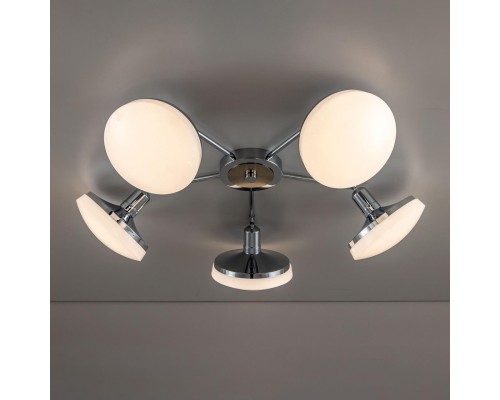 Потолочная светодиодная люстра Citilux CL716251Wz Тамбо 60 Вт 3000K Хром