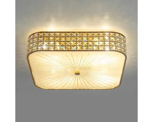 Хрустальная люстра потолочная Citilux CL324282 Портал