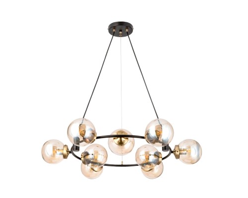 CL105195 Планета Черн+Дымч. Св-к Люстра