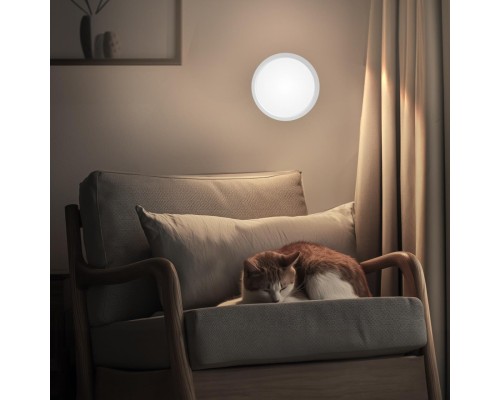 CL738120N Бейсик Белый Св-к Накл. LED 12W*4000K