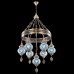 CL419166 Каир Мозаика Синяя Люстра
