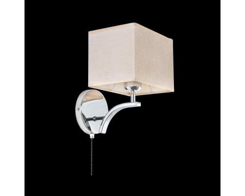 Бра с выключателем Citilux CL460411 Эвора Рондо Хром+Песочный