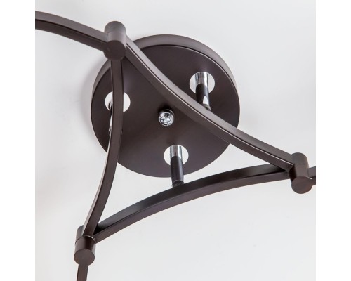 CL126132 Берта Хром+Венге Св-к Люстра