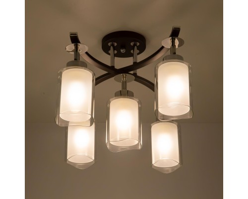 CL156152 Фортуна Венге+Хром Св-к Люстра