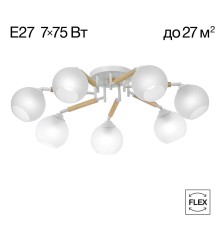 CL133170 TIKA Белая Люстра