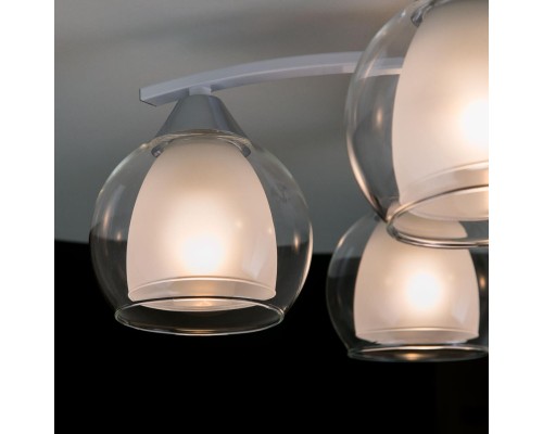 CL152150 Кристи Белый+Хром Св-к Люстра