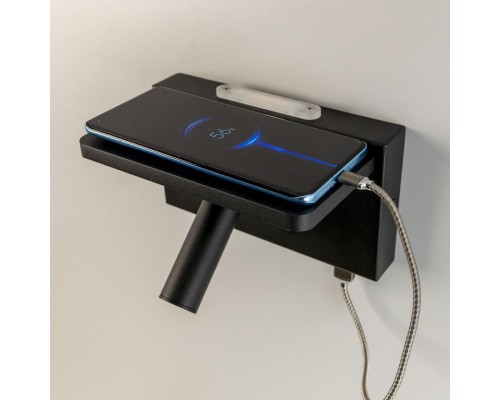 CL704371 Декарт Черный Св-к Настенный