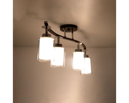 CL156142 Фортуна Венге+Хром Св-к Люстра