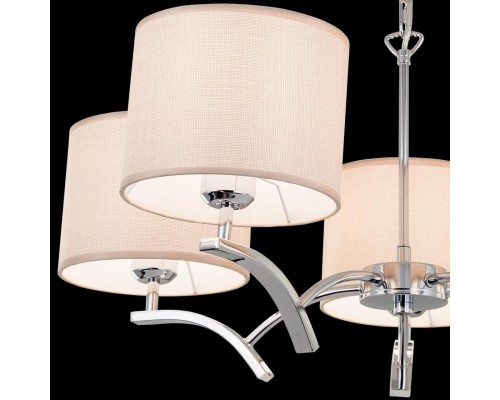 Подвесная люстра Citilux CL460151 Эвора Рондо Хром+Песочный