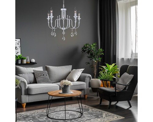 Подвесная люстра Citilux CL437151 Рига Хром