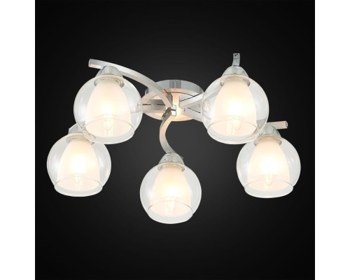 CL152157 Кристи Алюм.+Хром Св-к Люстра