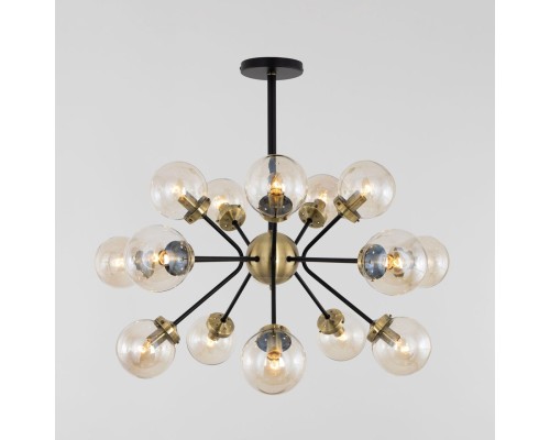 CL105355 Планета Черн+Дымч. Св-к Люстра