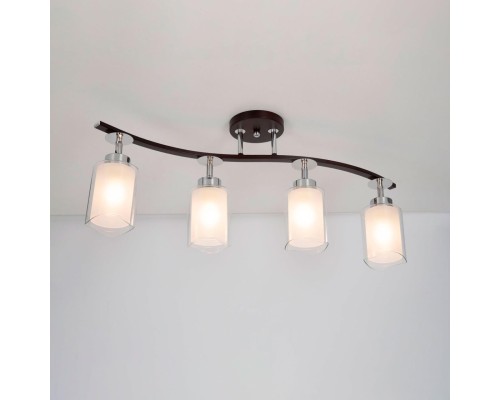 CL156142 Фортуна Венге+Хром Св-к Люстра