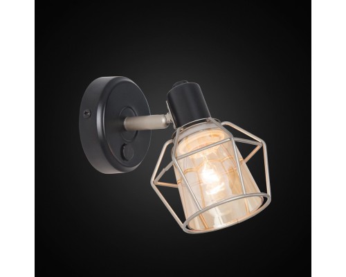 Спот лофт Citilux CL542511 Таверна Черный + Бежевый