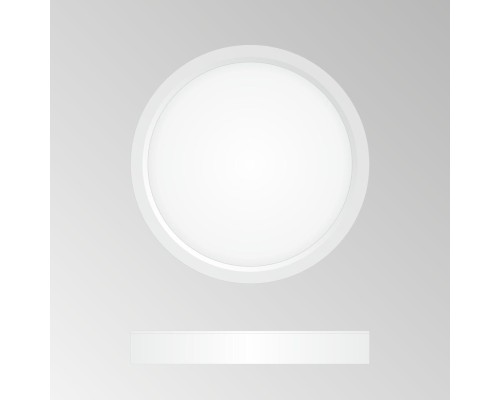 CL738120N Бейсик Белый Св-к Накл. LED 12W*4000K