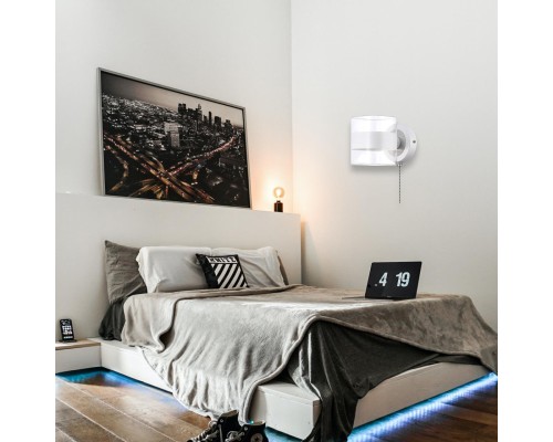 CL140310 Бертон Белый+Хром Св-к Бра