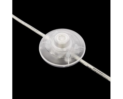 CL402970T Линц Хром+Белый Торшер со столиком