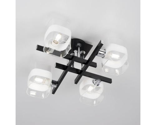 CL139242 Вирта Черный Св-к Люстра