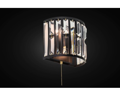 Хрустальное бра Citilux CL331321 Гермес Венге (коричневый)