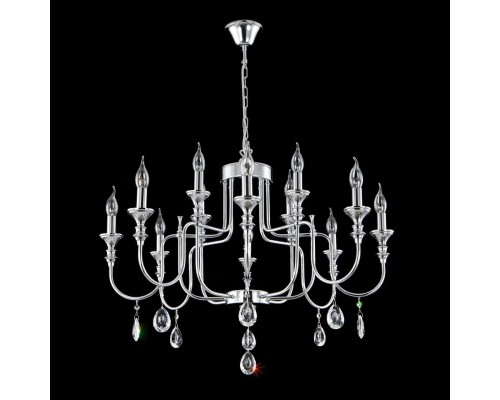 Подвесная люстра Citilux CL437221 Рига Хром