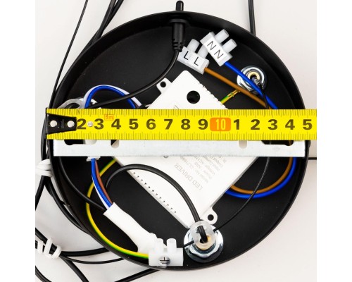 CL719501 Дуэт Черный Св-к Люстра