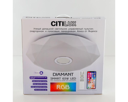 CL713A60G Диамант Хром Смарт RGB Св-к