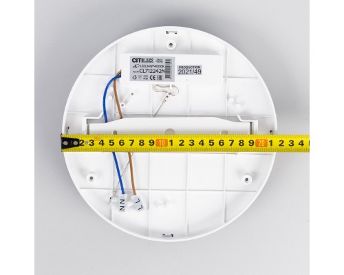 CL712242N Тао Черный Св-к Накл. LED 24W*4000K