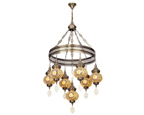 CL419165 Каир Мозаика Янтарь Люстра